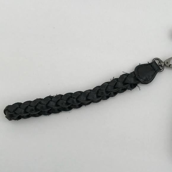 Audrey Brooke Ostrich Skin Embossed Genuine Leather Pouch / Wristlet - Picture 7 of 7